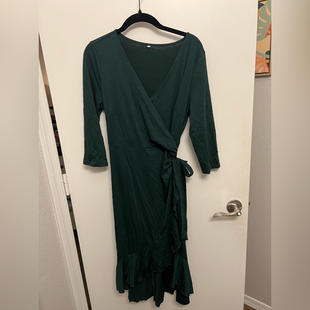 Wrap around dress